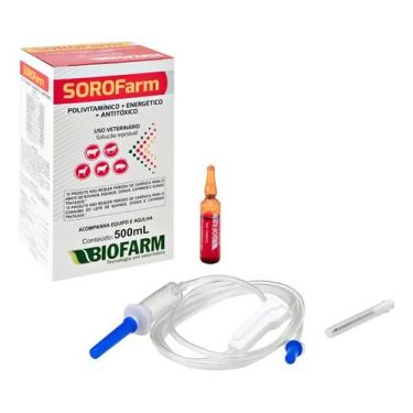 Imagem de Sorofarm 500ml Polivitaminico Antitoxico Energeti - Biofarm