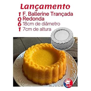 Imagem de Forma Ballerine Trançada 18 Cm