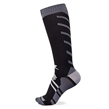 Imagem de Meia Cano Longo de Compressão Arrow Muvin - Preto - 40 a 43