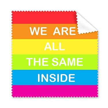 Imagem de Rainbow Gay Transgênero LGBT pano de limpeza para tela de telefone, 5 peças