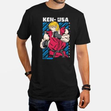 Imagem de Camiseta Masculina Street Fighter - Fire Fox