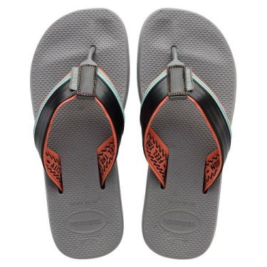 Imagem de Chinelo Havaianas Urban Tech Cinza Aço