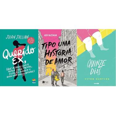 Imagem de Kit 3 Livros Querido Ex + Tipo Uma História De Amor + Quinze Dias - Ga