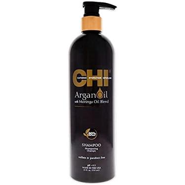 Imagem de Argan Oil Plus Moringa Oil Shampoo by CHI for Unisex - 25 oz Shampoo