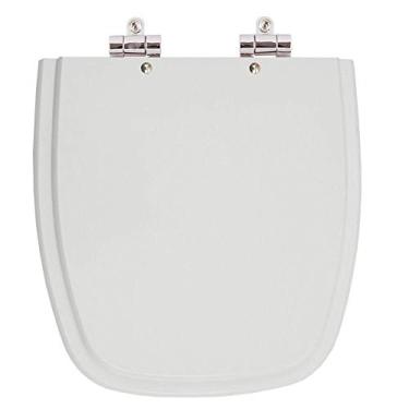 Imagem de Assento Sanitario Poliester com Amortecedor Fit Cinza Prata para Vaso Celite