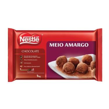 Imagem de Barra De Chocolate Nestlé Meio Amargo 1 Kilo Para Derreter - Nestle