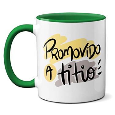 Imagem de Caneca Promovido A Titio Presente Tio Coruja Sobrinho (Verde)