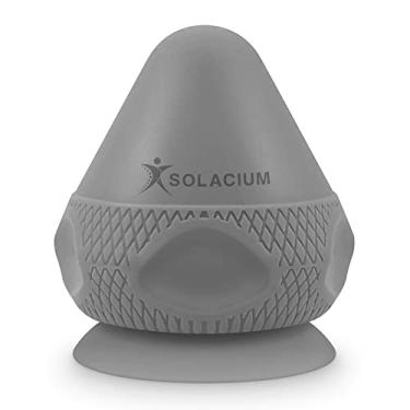 Imagem de Solacium Ferramenta de massagem terapêutica montável – Ferramenta de massagem de parede com ventosa de múltiplas superfícies para músculos doloridos, liberação miofascial, alívio do estresse, ponto