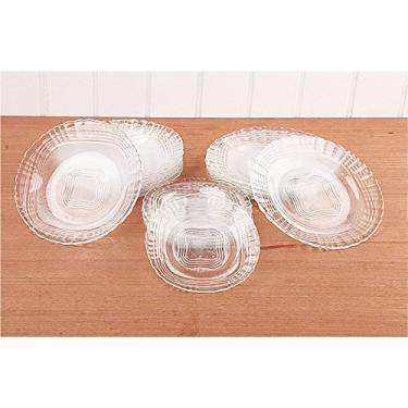 Imagem de Conjunto 6 Pratos Rasos de Vidro Crystal Wheaton