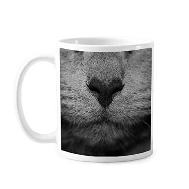 Imagem de Caneca de foto de gato de animal Caneca de cerâmica xícara de porcelana de café