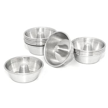 Imagem de Forma Mini Pudim E Torta Suissa N° Kit C/ 12 Pçs Em Aluminio