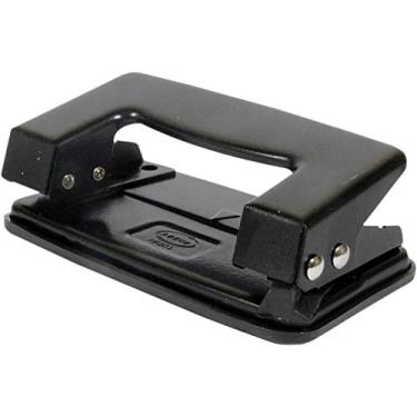 Imagem de Perfurador De Papel-Metal Preto 2 Furos Peq. P/10Fls Adeck