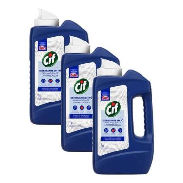 Imagem de Cif Detergente Abrilhantador Para Lava Louças 1Kg