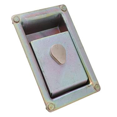 Imagem de Fechadura Porta Lateral Bomba Hidráulica, Fechadura Porta Lateral Escavadeira Liga de Alumínio Fechadura Porta Lateral Bomba Hidráulica Escavadeira 6,73 X