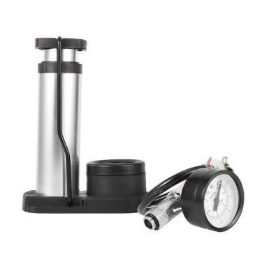 Imagem de 753 Testador de vazamento de água, medidor de pressão de ar duplo barômetro para sistema de resfriamento de água do computador, sistema de resfriamento de água do computador, detector de teste de vazamento de tanque de água