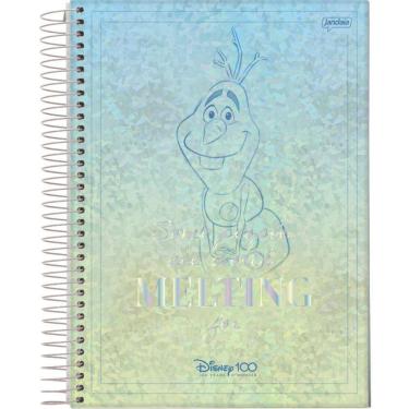 Imagem de Caderno Colegial 10Mat. Disney 100 160Fls Capa 1 - Jandaia