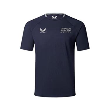 Imagem de Camiseta masculina estilo de vida Red Bull Racing F1, Azul, P