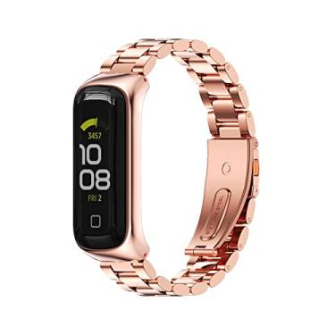 Imagem de MIJOBS Pulseira de substituição para Samsung Galaxy Fit 2 SM-R220 para mulheres e homens, acessórios de substituição para Samsung Galaxy Fit2