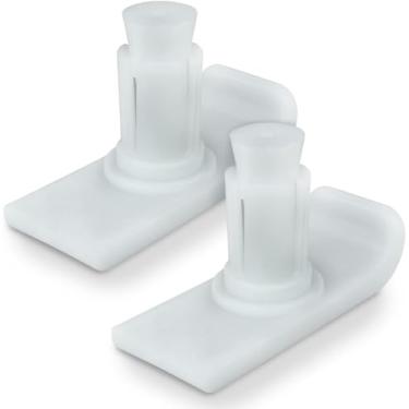 Imagem de Vive Ponteiras de esqui - ajuste universal, acessórios de bola de tênis resistente para idosos - deslizante de andador médico - capas de porta-copos de borracha - tampas de substituição duráveis - fáceis de instalar