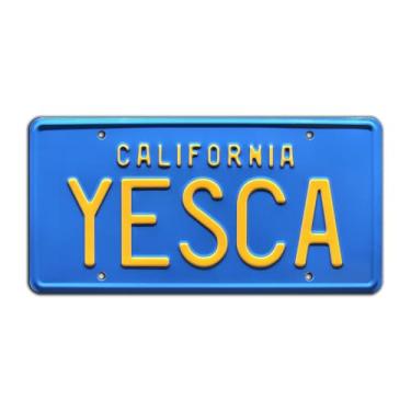 Imagem de Celebrity Machines Cheech & Chong | YESCA | Placa de licença com carimbo de metal