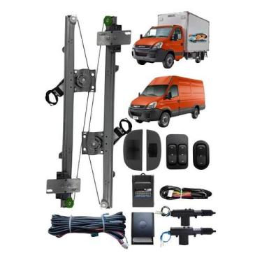 Imagem de Kit Vidro Eletrico Iveco Daily 2016 2017 2018 2019 + Trava - Sp. Repos
