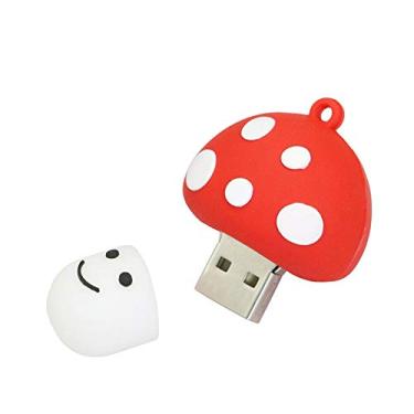 Imagem de 32GB modelo cogumelo USB 3.0 Flash Drive Memory Stick PenDrive Pen Drive Jump Drive USB Flash Memory USB 3.0 Drive U Disk Pen Drive - Vermelho