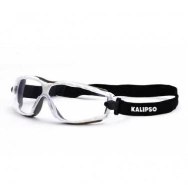 Imagem de Oculos Proteção Aruba Incolor Kalipso Ampla-Visão Elastico Ajustavel