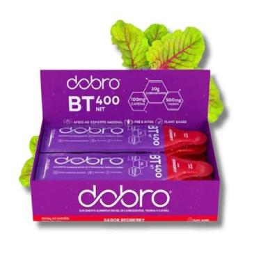 Imagem de BT 400 Nitrato Gel Redberry Com Cafeína Cx Com 10 Unid 30g Dobro