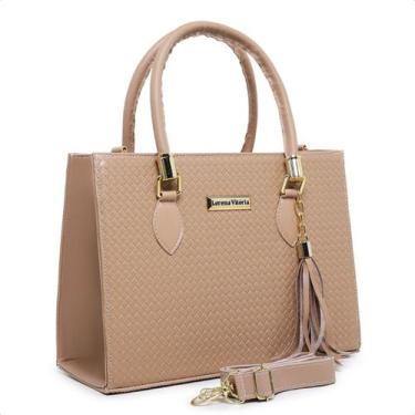 Imagem de Lançamento bolsa feminina trança material escamado - LORENA VITORIA, N