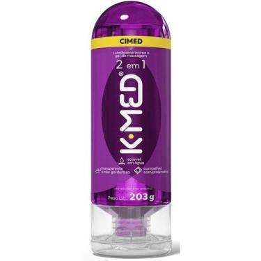 Imagem de Lubrificante Íntimo e Gel de Massagem K-Med 203g - Cimed