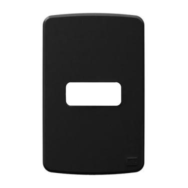 Imagem de Placa 4x2 1 posição preto compose - weg