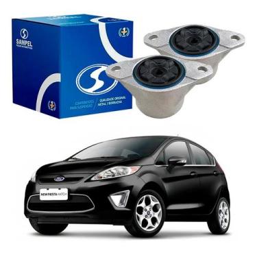 Imagem de Coxim Amortecedor Traseiro Fiesta Mexicano 1.6 2010 A 2013 - Sampel