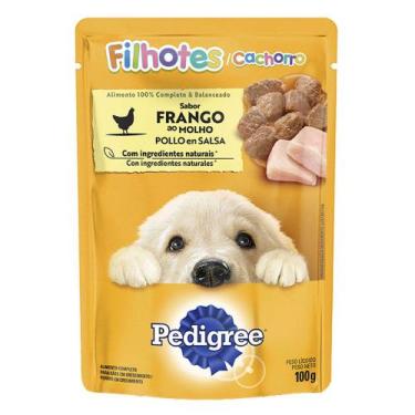 Imagem de Pedigree Sachê Filhote Sabor Frango ao Molho 100g
