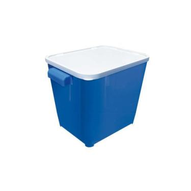 Imagem de Canister Furacao Pet 6,0 Kg Azul Container Porta Ração - Furacão Pet