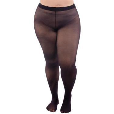 Imagem de Meia calça plus size fio 40 denier trifil, 3XG, Preto