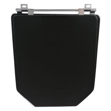 Imagem de Tampa Vaso Sanitário MDF Laqueado Atrium Incepa - Sicmol, Preto