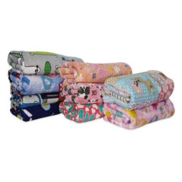 Imagem de Coberta Manta Microfibra Casal Soft Fleece Veludo Leve Macia Lisa Esta