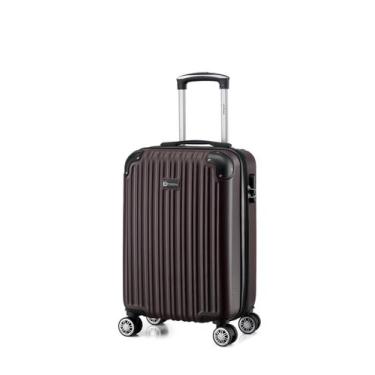 Imagem de Mala de Viagem de Bordo 10Kg Expansível Rígida Padrão ANAC com 4 Rodas