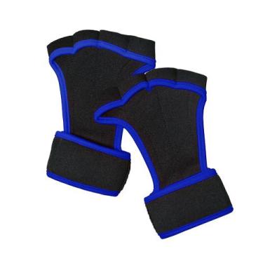 Imagem de LUVA GRIP BEAR CLAW C/ PUNHO (par) - NC EXTREME, Preto c, Verm, P