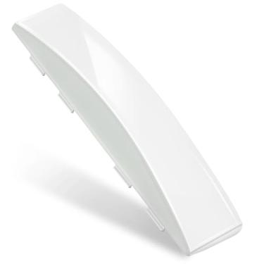 Imagem de GUD27ESSMWW Maçaneta de porta de substituição para secadora de roupas GE, Kenmore peça de lavadora de roupas WE01X30378 WE01X25878 PS1177202 WE1M1068 GUD27ESSM1WW-Branco