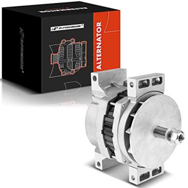 Imagem de A-Premium Alternador compatível com Chevy T6500 T7500 T8500, C6500 C7500 Kodiak & GMC T6500 T7500, C6500 C7500 Topkick & Blue Bird All American FE & Isuzu FTR, 130Amp 12Volt CW 66 - Polia de embreagem