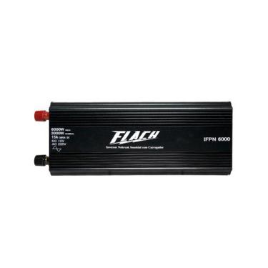 Imagem de Inversor Tensão Carregador Bateria 12v/220v 6000w de Pico Flach Ifpn60