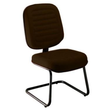 Imagem de Cadeira Diretor para Escritório Linha Blenda Marrom - Design Office Mó
