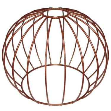 Imagem de Cupula de Aramado Tangerine Cobre Para Pendentes e Abajures - CM GLASS