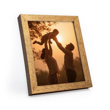 Imagem de Porta Retrato C/ Vidro 25x20 Moderno Decorativo Horizontal e Vertical 