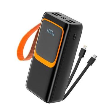 Imagem de Carregador portátil Power Bank 30000mah com 4 USB e turbo recarga - BE