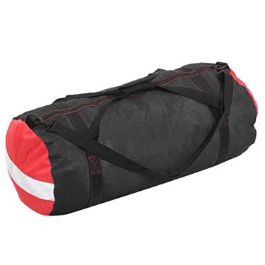 Imagem de Saco de Armazenamento de Mergulho, Capacidade 100l Saco de Malha de Mergulho Equipamento Mochila Pacote Bolsa para Flipper Roupas Molhadas (Preto)