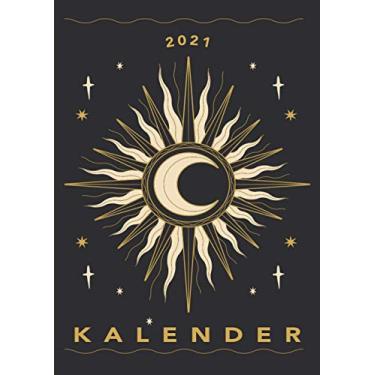 Imagem de Kalender 2021: DIN A4 Kalender von 01/2021-12/2021 1 Tag = 1 Seite mit großem Tageskalender und großartiger Übersicht. Monatsübersicht, ... / Mystisch Zauberer heartbeat herzschlag