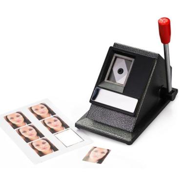 Imagem de Cortador de Fotos 3x4 de Mesa com Alavanca Profissional - TUDOPRAFOTO