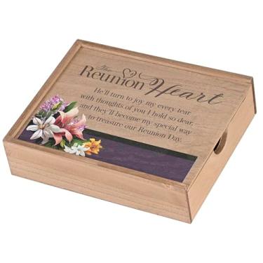 Imagem de Dicksons DWMBSL3 Turn To Joy My Every Tear - Coração de reunião - Caixa de memória de madeira MDF 29 x 24 cm